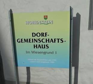 Dorfgemeinschaftshaus Bernloch