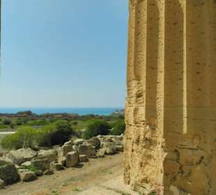 In der Ferne das Meer