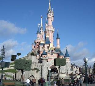 Das Cinderella-Schloß im Disneyland Paris