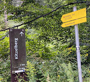 Wandern Kitzelberg St. Kanzian