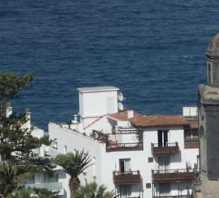 Blick vom Restaurante Terraza Taoro zur Kirche