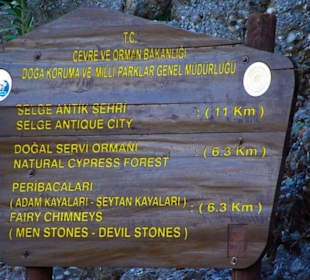 Rafting Selge National Park & Landschaft/An- & Abfahrt