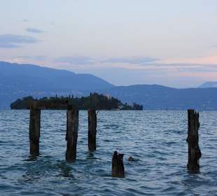 Blick auf Isola del Garda