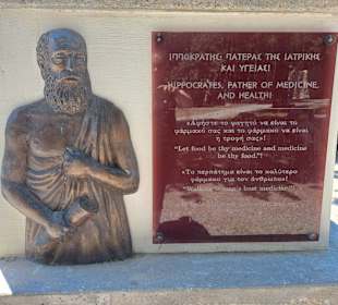 Statue des Hippokrates