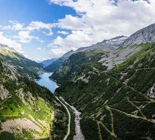 Aussicht Airwalk an der Kölnbreinsperre