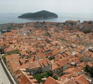 Blick über Dubrovnik