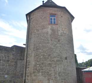 Der Mühlturm in Karlstadt am Main