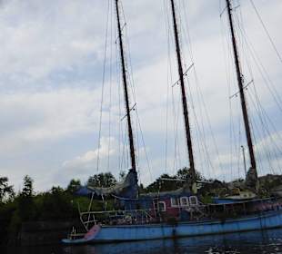 Im Hafen von Friedrichstadt