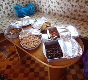 Klasse Verpflegung an Board!