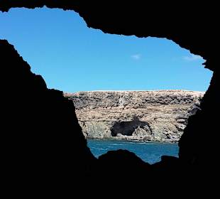 Blick aus der Höhle