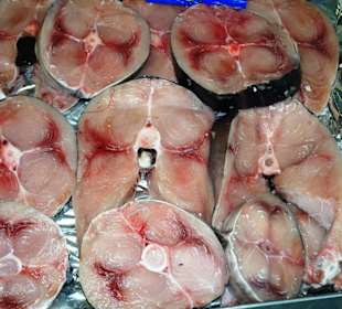 Im Fischgeschäft am Hafen von Port Vendres