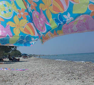 Strand in Tigaki, ca. 200 m vom Hotel