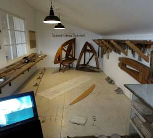 Konstruktionsboden der Werft