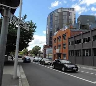 Mit dem Hop on Hop off Bus in Hobart unterwegs