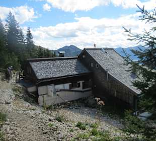 'Rettung' in der Tannheimer Hütte