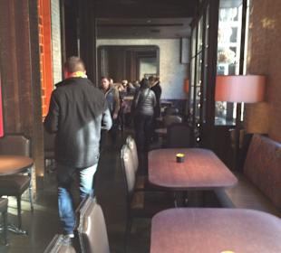 Lokal für das Hochzeitsprobeessen (1. Film)