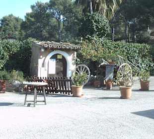 Der Zugang zur Ranch