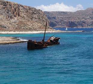 Wrack bei Gramvoussa
