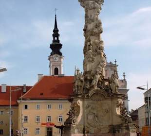 Spätbarocke Dreifaltigkeitssäule