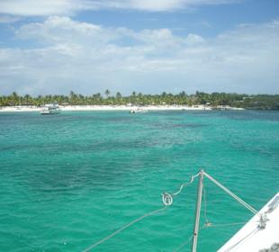 Anfahrt zur Isla Catalina