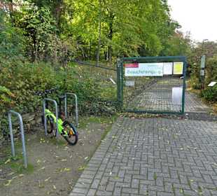 Eingang zum Botanischen Garten Gutenbergstraße