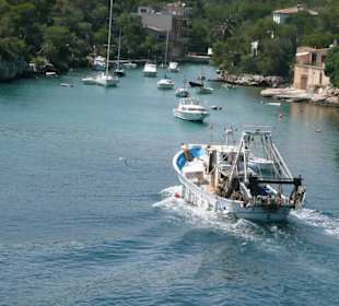 Im Hafen von Cala Figuera