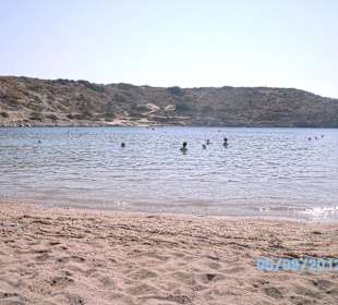 Sandstrand in Kolymbia