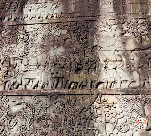 Wandrelief aus dem Arbeitsleben