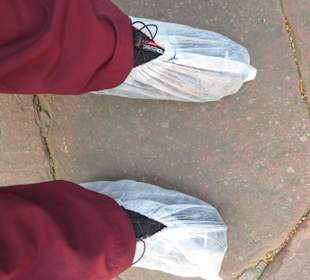 Überzieher für die Schuhe