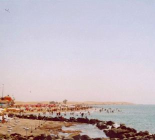 Gran Canaria Maspalomas Ufer vor Leuchtturm links