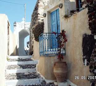 Enge Gassen in Fira