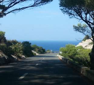 Tolle Straße bis zum Ziel