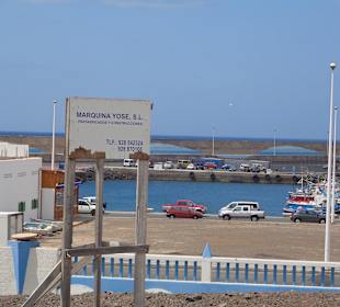 Blick auf den Hafen