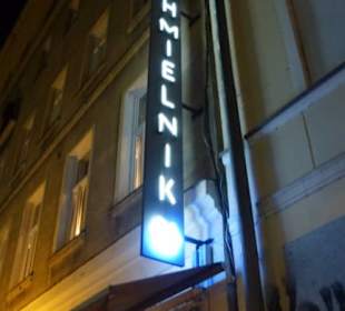 Das Chmielnik Cafe & Pub in der Ul. Chmielna