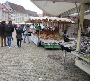 Altstadt Freiburg Markt am Münster