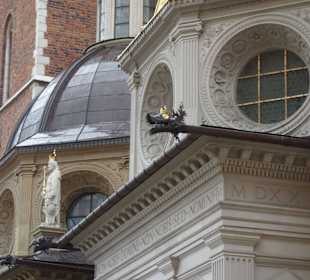 Wasserspeier an der Sigismund Kapelle