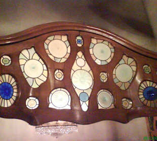Casa Batlló - Glasverzierung Vestibül