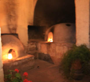 Abendstimmung im Kloster Santa Catalina