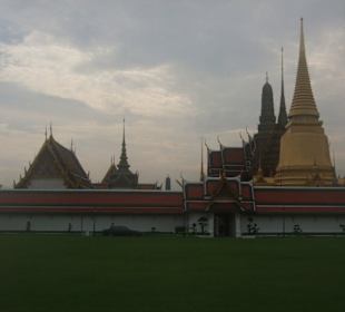 Königspalast mit seinen vielen Chedi´s