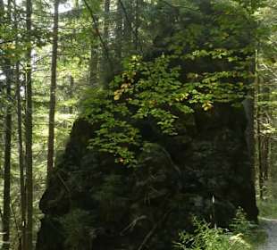 Wanderung bei den Rißlochwasserfällen