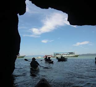 Auf dem Weg zurück zum Schiff