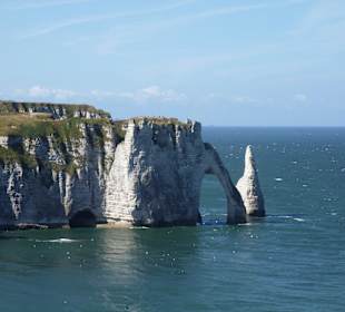 Porte d’Aval und Felsnadel Aiguille