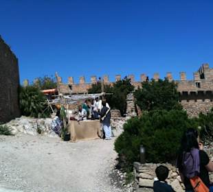 Während des Mittelaltermarktes 