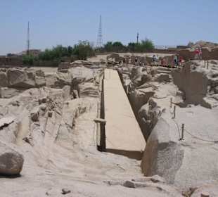 Der unvollendete Obelisk in Assuan