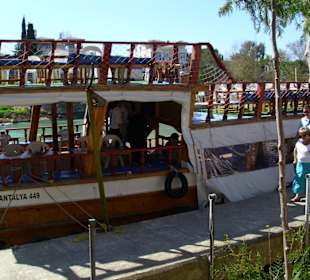 Kleine Pause bei der Bootstour