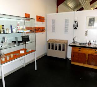 Blick in die Ausstellungshalle