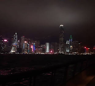 Hongkong bei Nacht