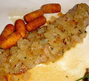 Zwiebelschnitzel 