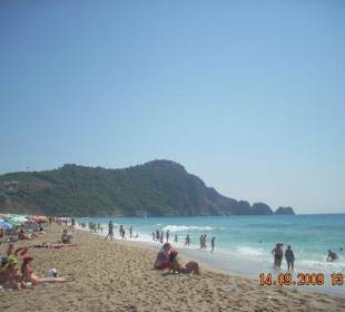 Plaża kleopatry w alanii