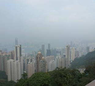 Widok na Hongkong
